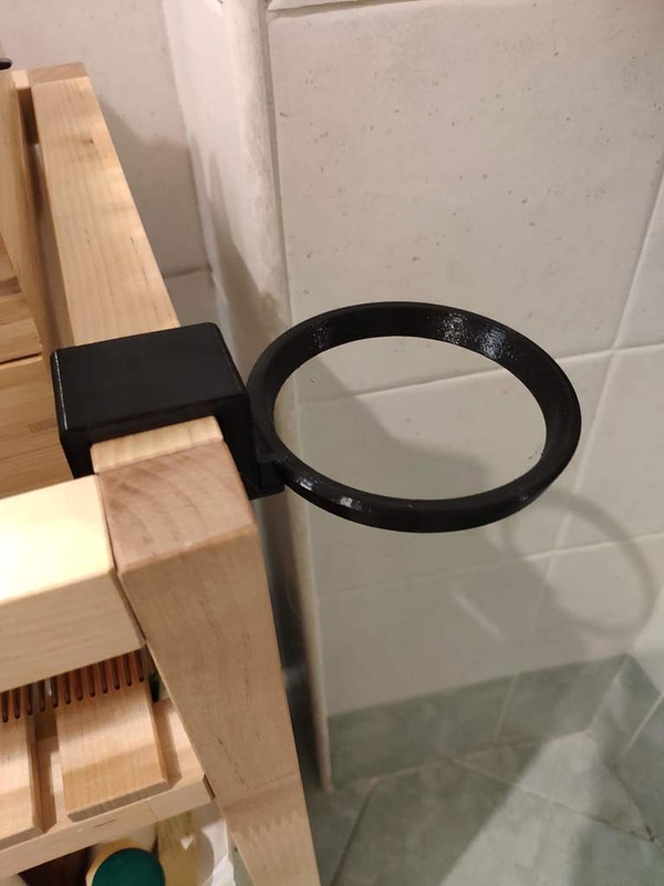 Ikea Molger Hairdryer Holder Free 3d model on creazilla
