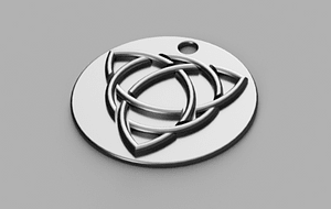 Triquetra porte clefs