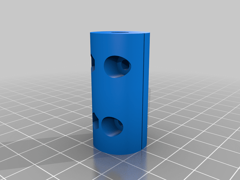 My Customized Parametric Z-axis coupler (stepper andPUMP KUPPLUNG threaded rod coupling)