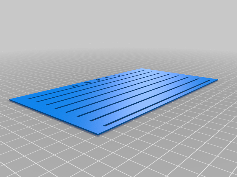 Plantilla para Lineas