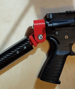 Airsoft M4 adjustable Drop Stock