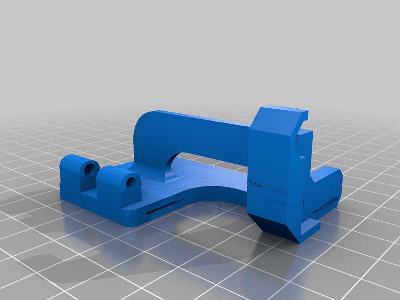 Logitech C270 mount for Prusa i3 printer; includes strain relief