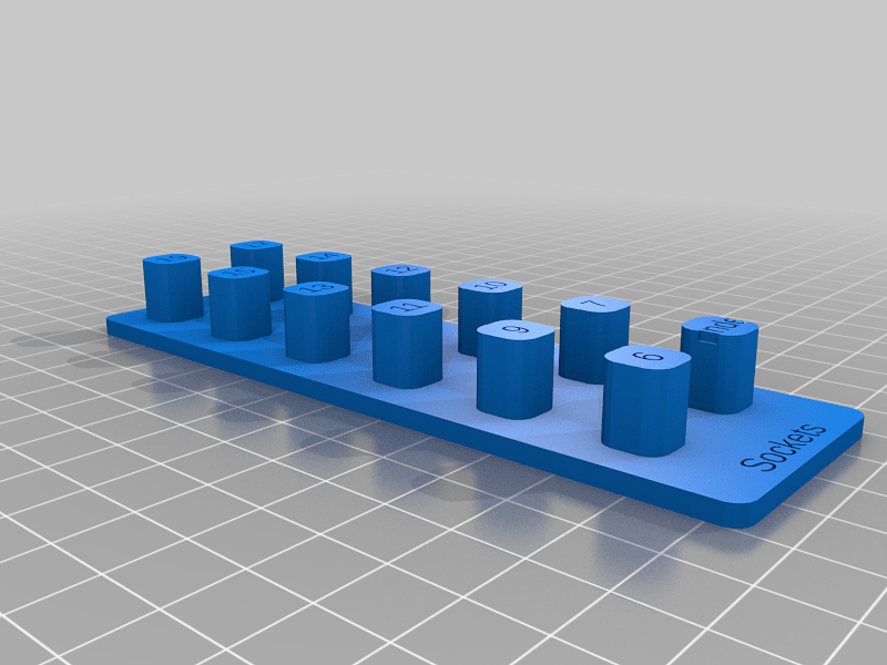 My Customized P1arametric Socket Organizer
