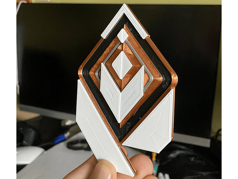 FANMADE Radiant Rank Badge