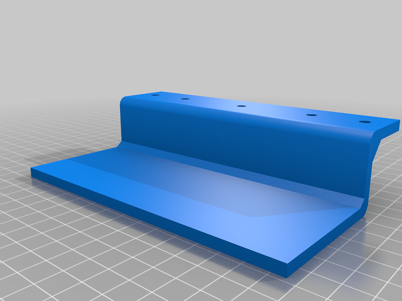 notebook support under shelf