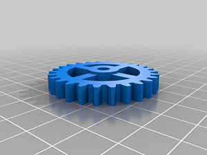 bootje motor gear wheel