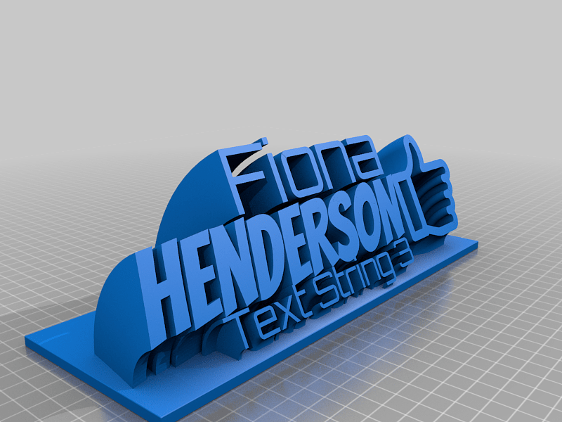 My Customized SweepinFeeg Name Plate