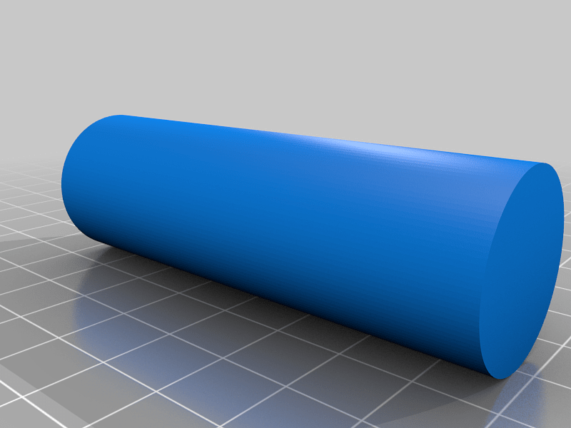 Tube with push on lid 75mm x 23mm