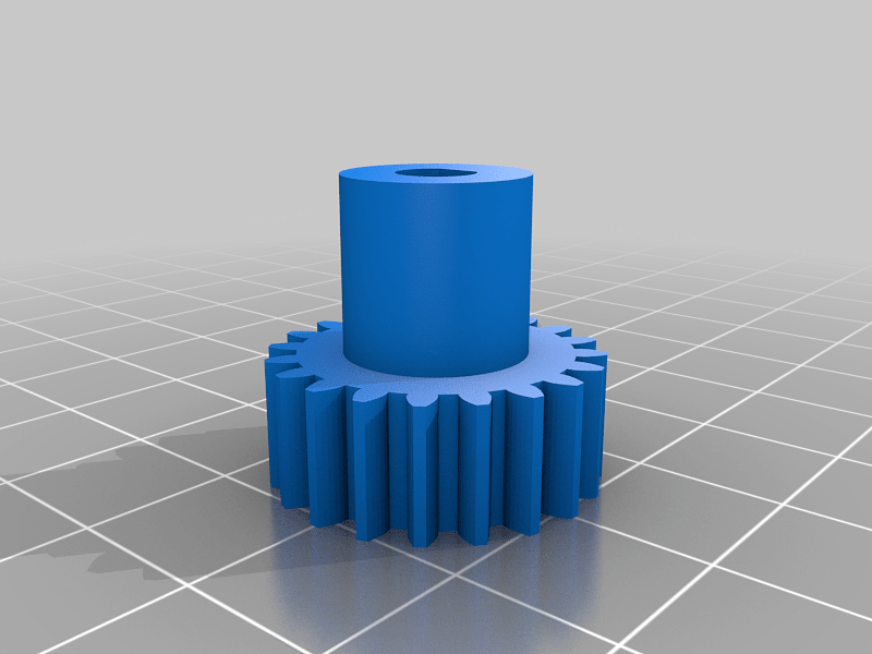 Customized RC Car Motor Pinion Generator / Customizer. Mod1, 32p, 48p, with hole for M3 or M4 screw grub, D-shape or key MyRCCar compatible