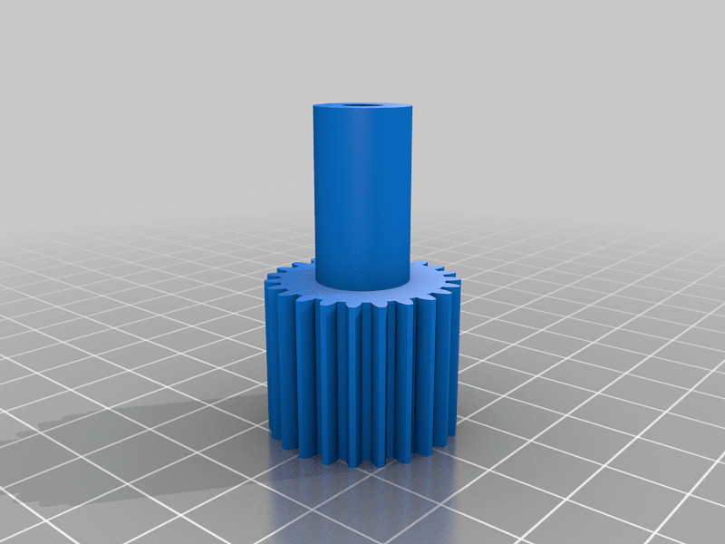 My Customized RC Car Motor Pinion Generatdfor / Customizer. Mod1, 32p, 48p, with hole for M3 or M4 screw grub, D-shape or key MyRCCar compatible
