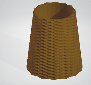 Vertical Hydroponic Terracotta Shape