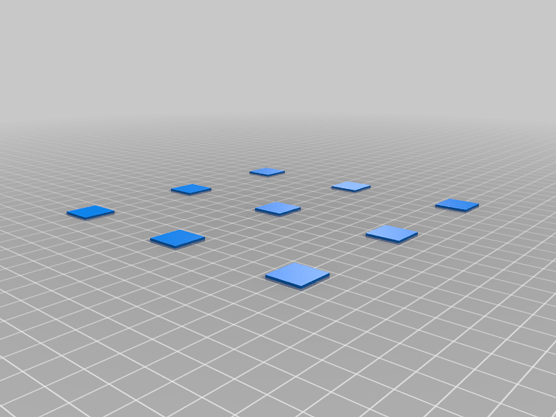 My Customized Bed leveling test maker