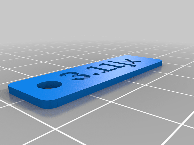 My Customized Keychain