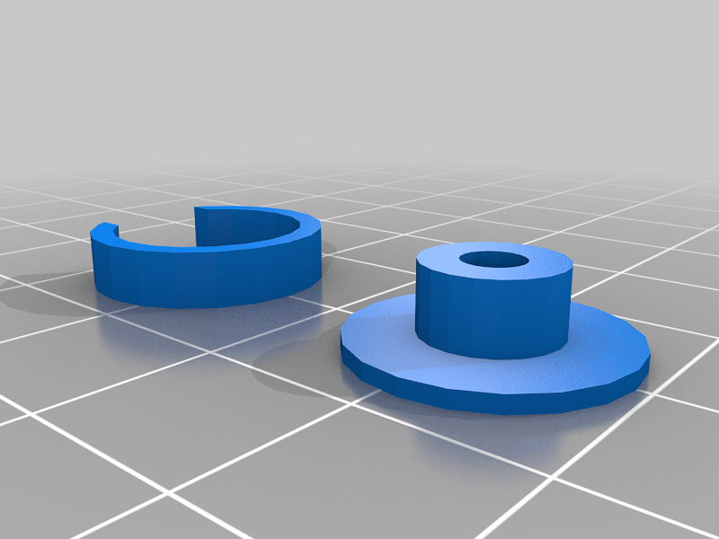Anti-Tangle Spool Holder with Rubberband holder to keep from falling apart.