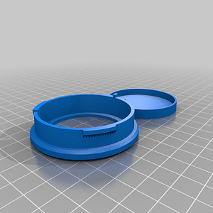 Vivitar TX rear lens cap (short version)