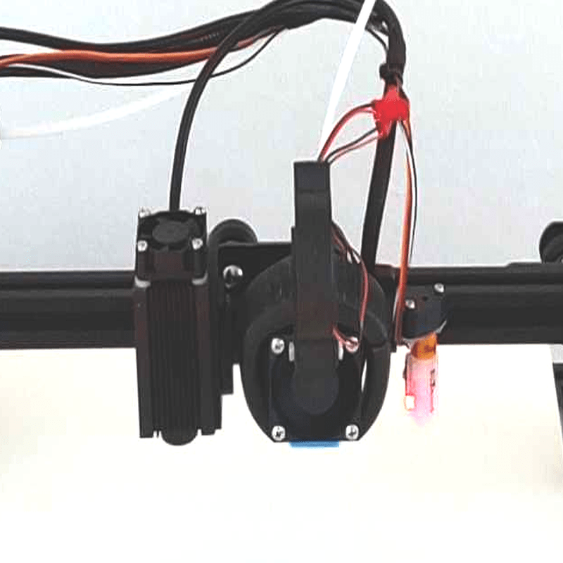 BLTouch Mount for CR-10 FANG OEM fan duct assembly by ozfunghi