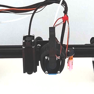BLTouch Mount for CR-10 FANG OEM fan duct assembly by ozfunghi