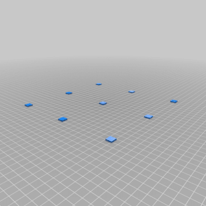 200x200 Bed leveling testfor ender 3