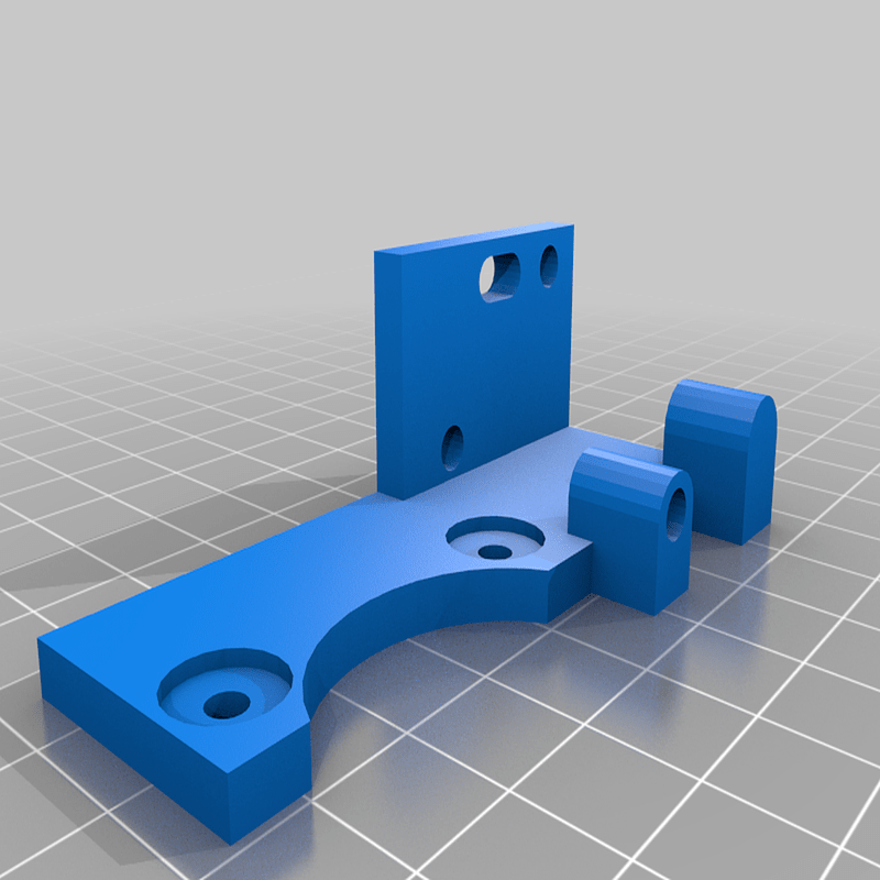 Chain + radial fan holder for K40