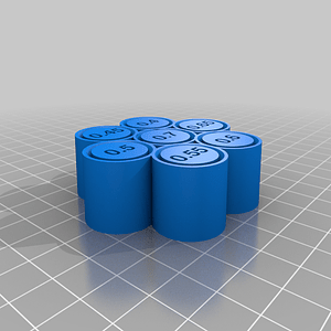 My Customized 3D Tolerance Test