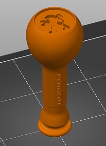 Gear knob for Peugeot Partner 2000