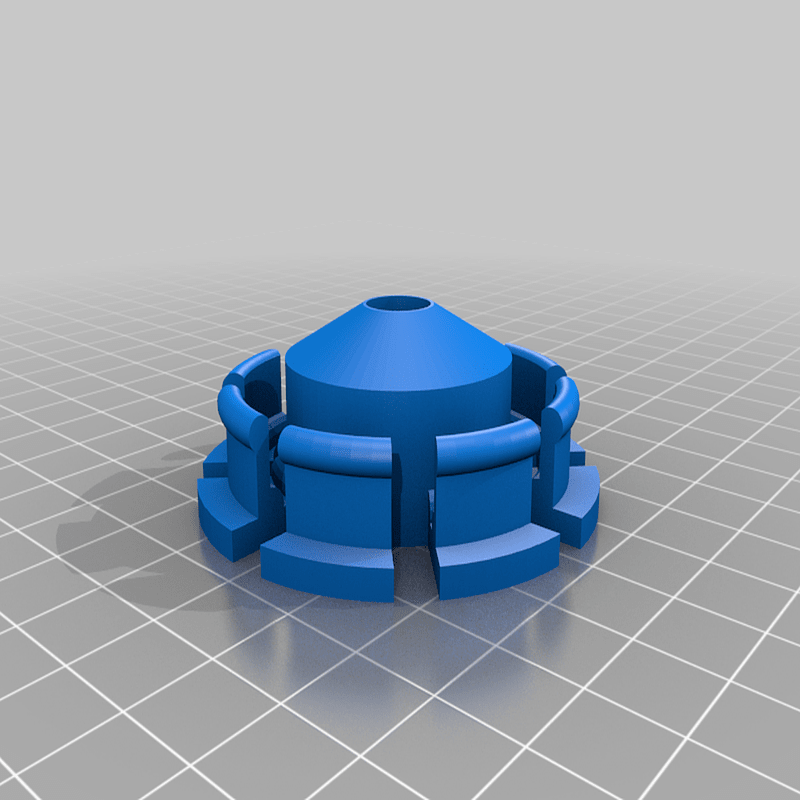 46_06_ AndrewBCN*s Parametric Filament Spool Hub with 608ZZ bearing