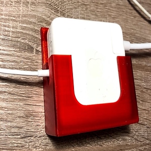 Macbook charger holder
