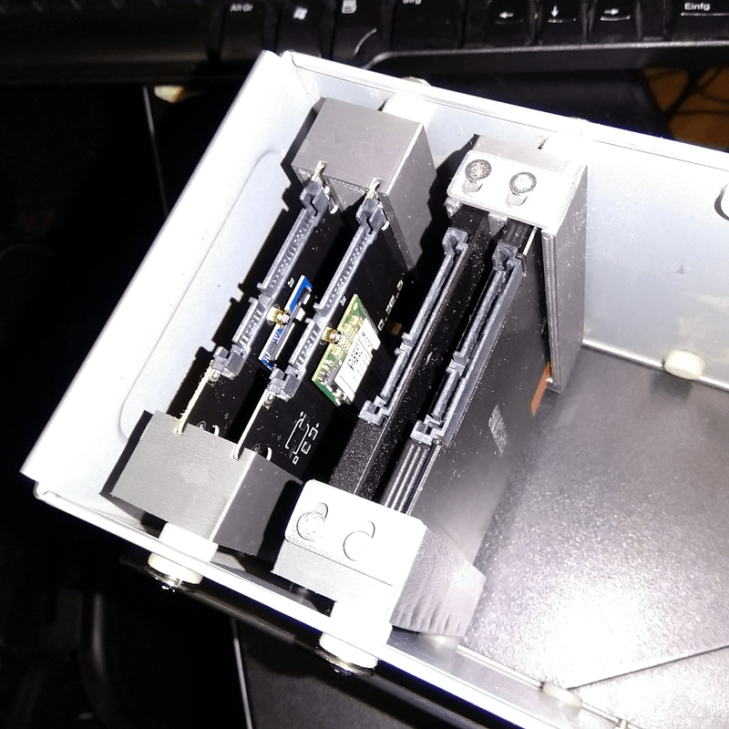 Parametric mSATA / M2 / M.2 / 2.5" SSD to 3.5" Drive Bay Adapter