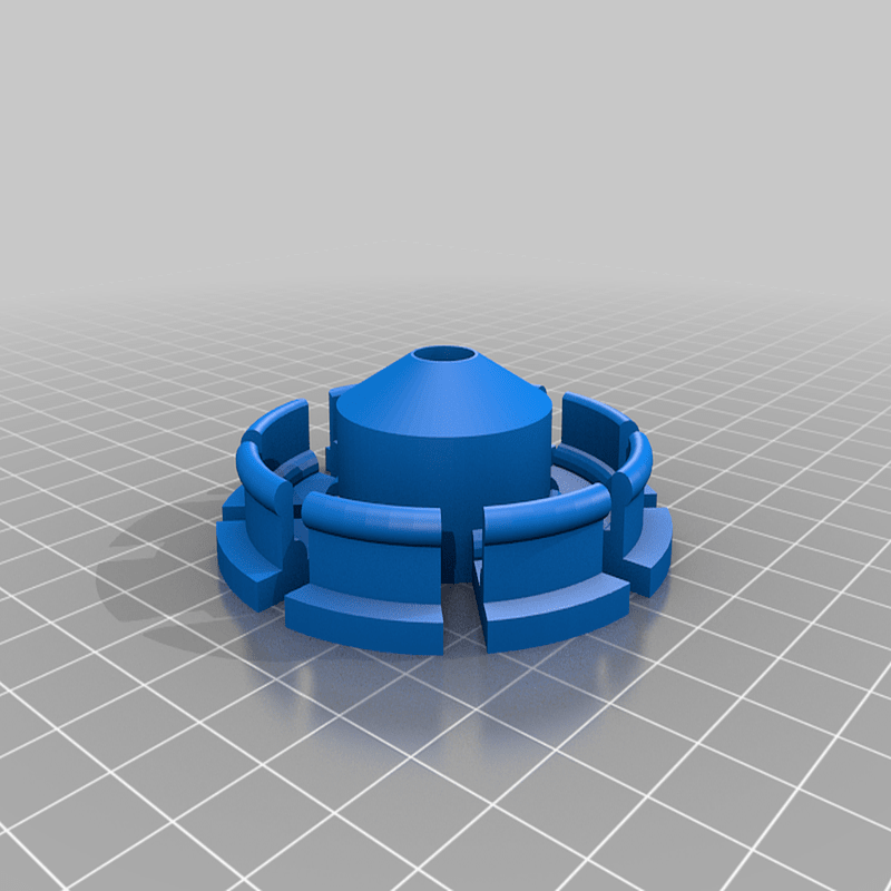 My Customized AndrewBCN*s Parametric Filament Spool Hub with 608ZZ bearing
