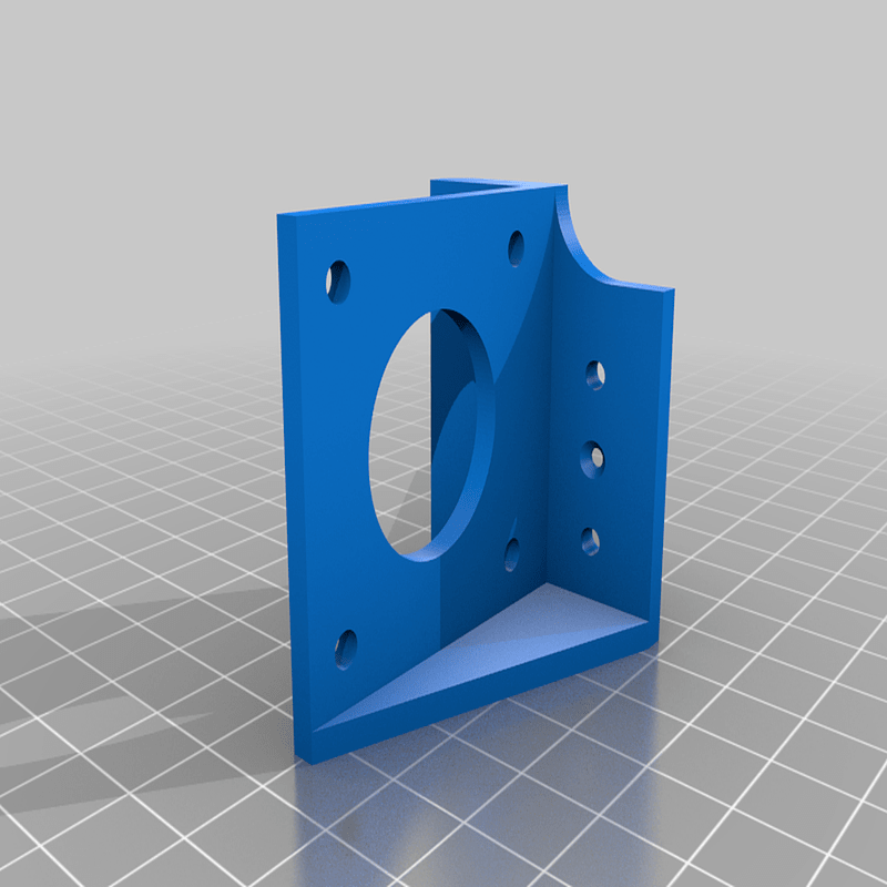 Soporte extrusor directo para Magna 1 (Geeetech a10)