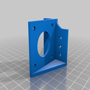 Soporte extrusor directo para Magna 1 (Geeetech a10)