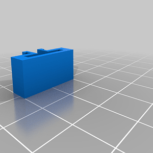 AnyCubic Kossel extruder cable clip 