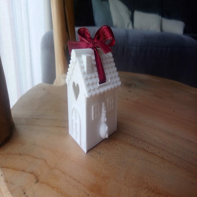 bonbonnière maison de noel
