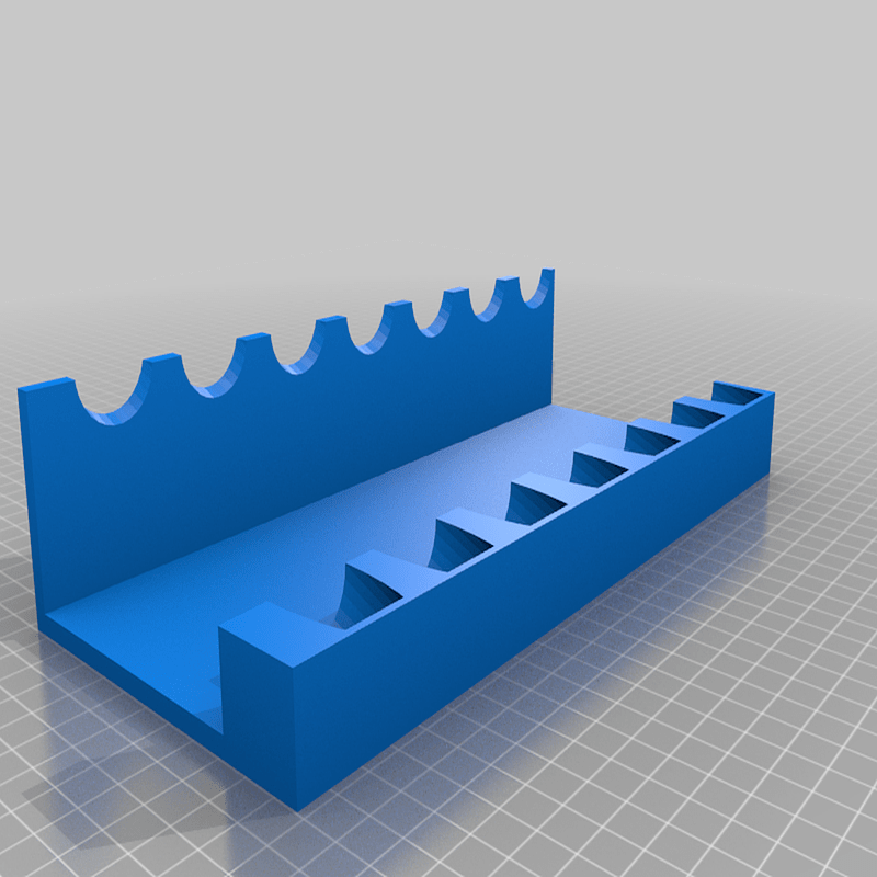 My Customized Horizontal Test Tube Holder