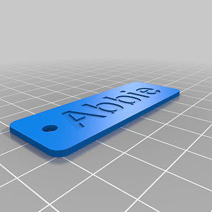 My Customized Keychain