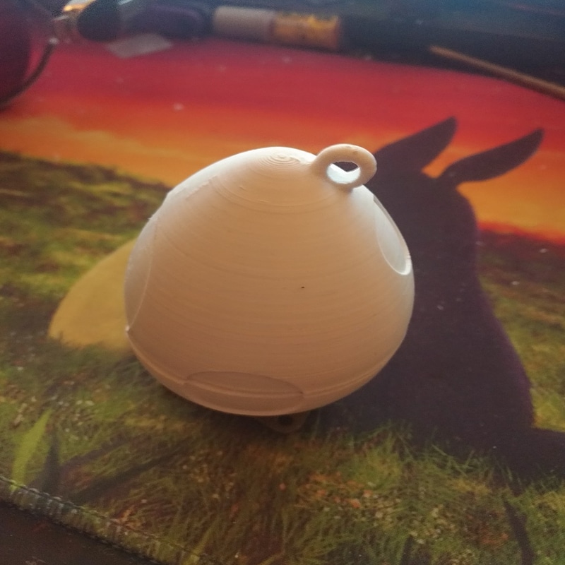 Yoshi Egg SD card holder