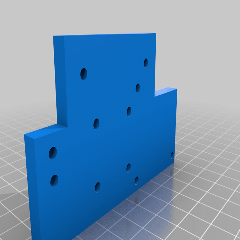 Aluminum Hemera Carriage Mount Plate