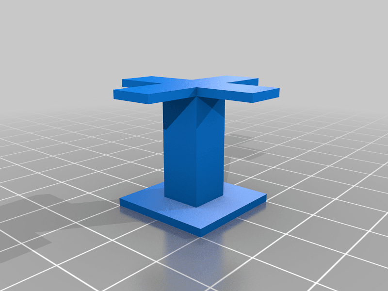 My Customized 3D printer support test