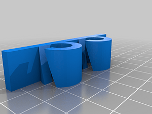 Cable Organizer Holder for table or wall