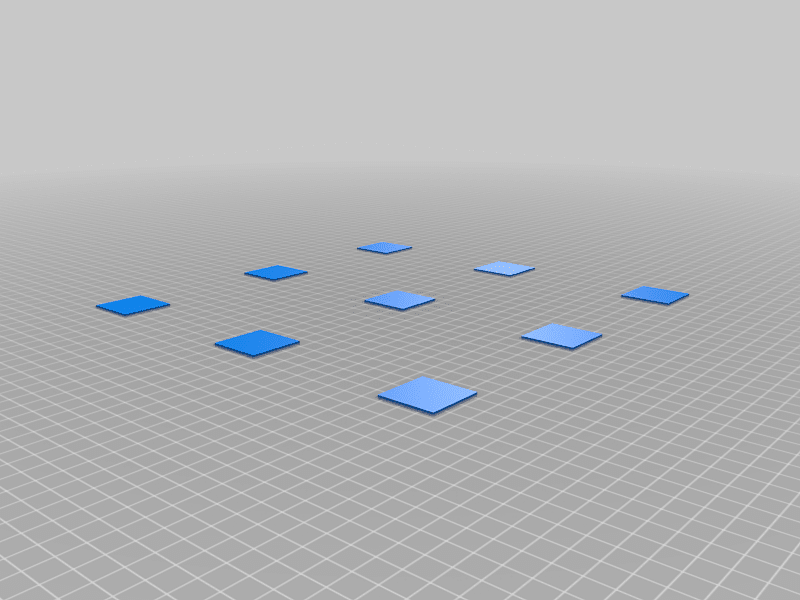My Customized Bed leveling test maker