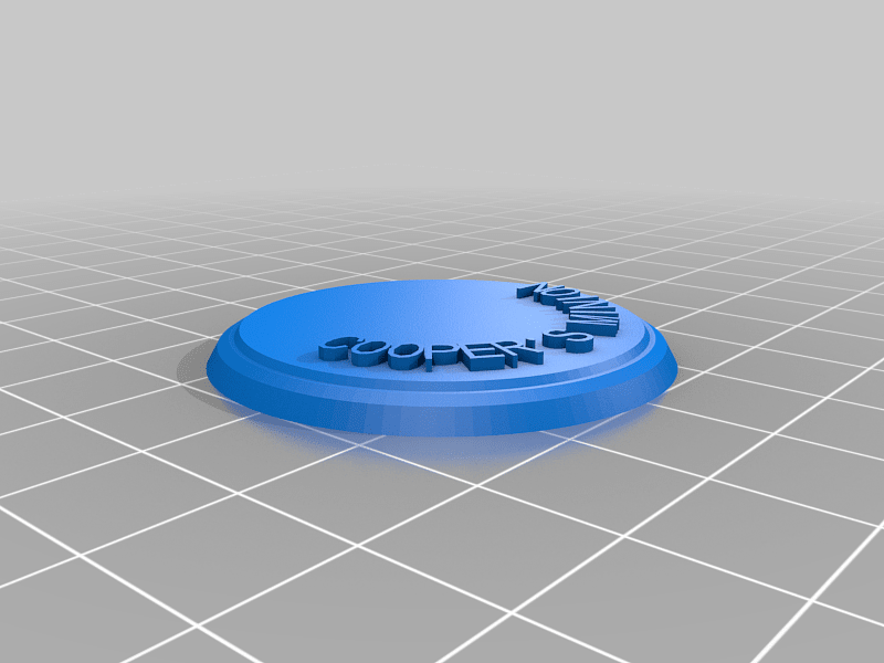 My Customized Miniature Pedestal w/Text