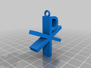 Chi-rho Christmas Ornament