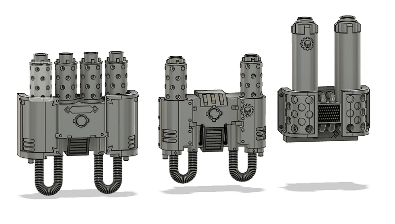 Walking Sarcophagi Box Exhaust Packs