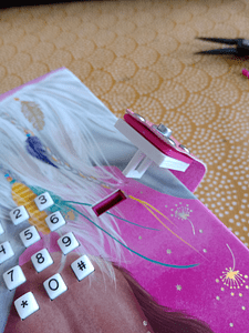 Miss Melody diary code lock