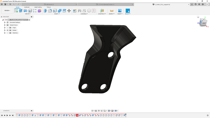 ANET A8 HOT END WIRE GUIDE