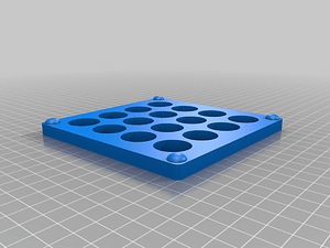 4x4 board for 25mm marble stacking games