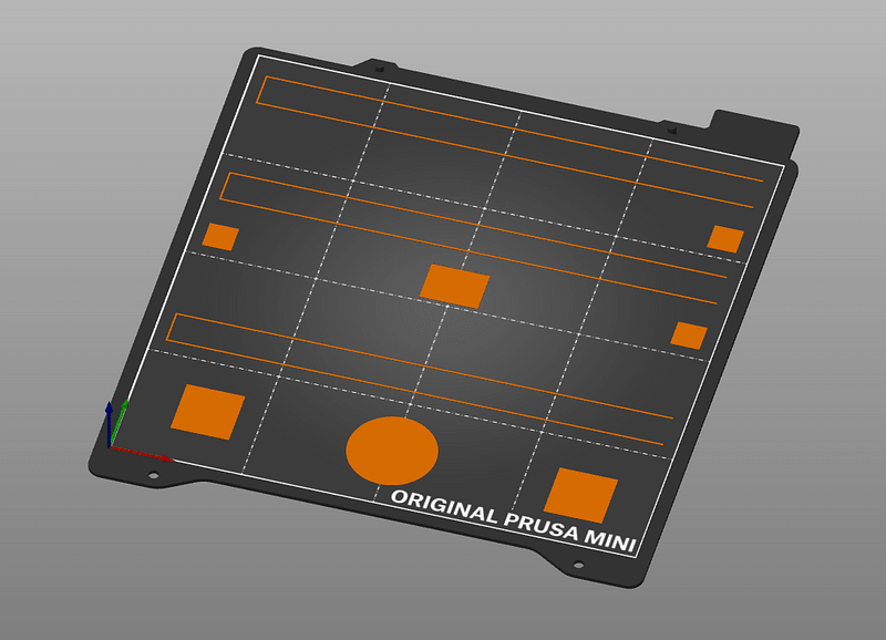 Bed level. Prusa mini. (=<170 X170)