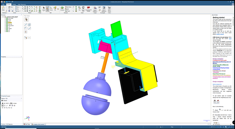 Accurate fluid level sensor
