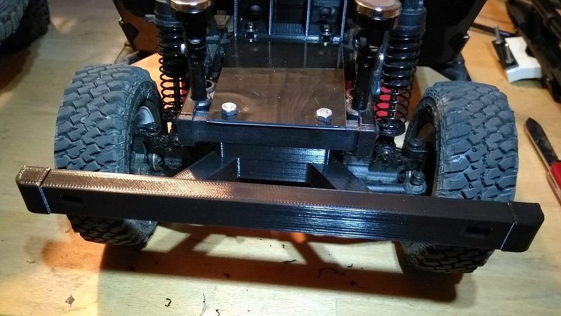 Defender style front bumper for MST CMX