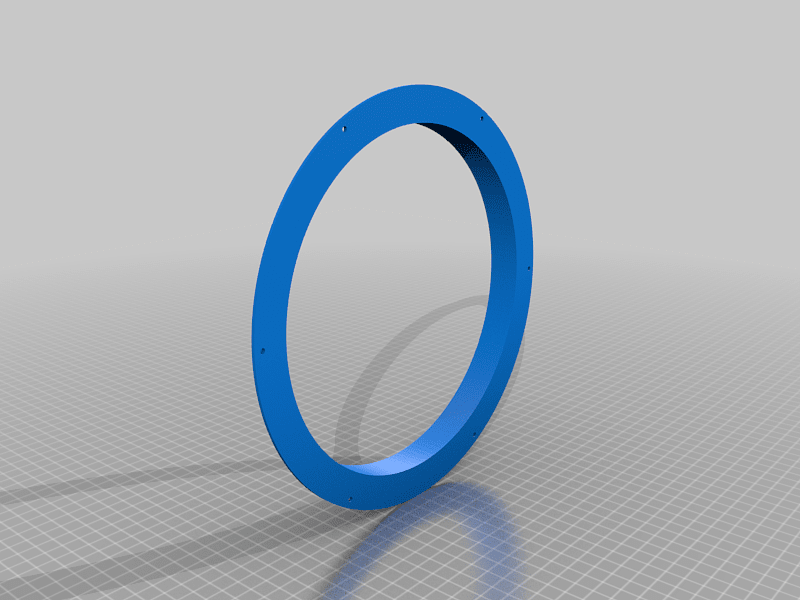 Hugging curtain arms ring/flange 200mm
